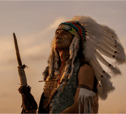 Historic photograph from the Nakota community