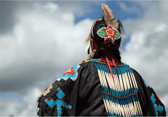 Historic photograph from the Nakota community